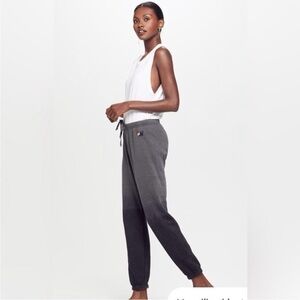 Aviator Nation Ombré Sweatpants Grey Size Medium